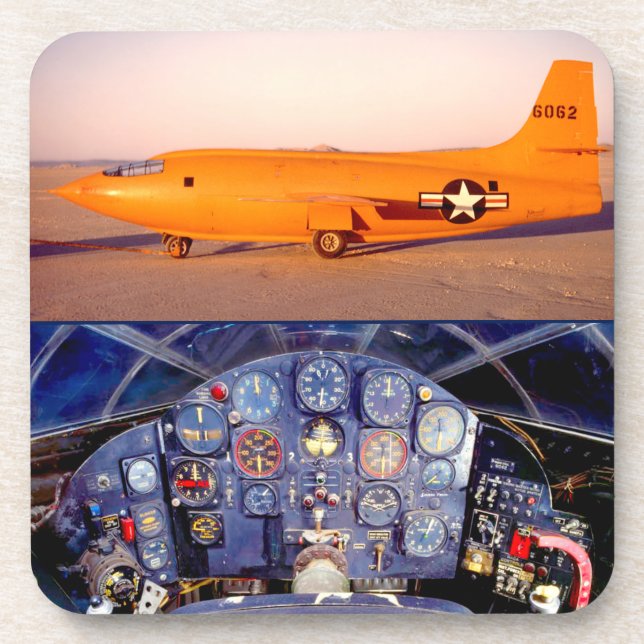 BELL X-1 "GLAMOROUS GLENNIS" COASTER (Front)