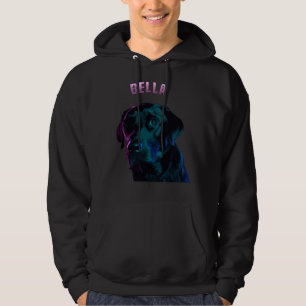 Bella Black Labrador Hoodie