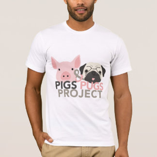 Bella Canvas Mens Pigs & Pugs Project Tee
