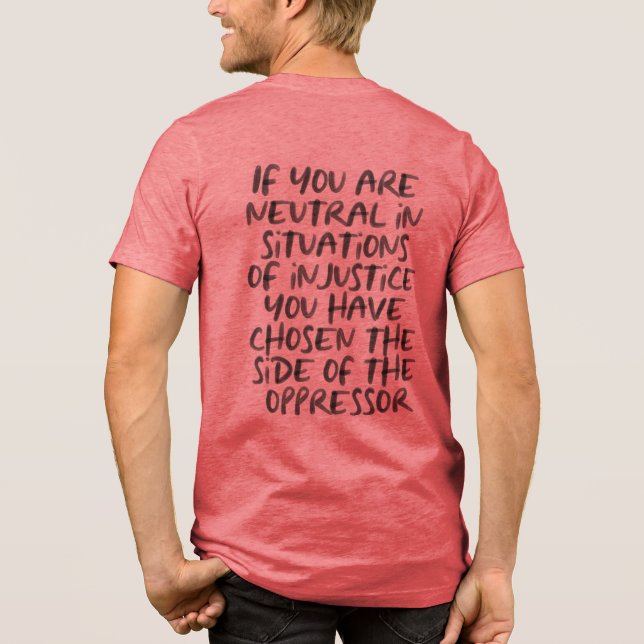 Bella+Canvas Tri-Blend Shirt (Back)