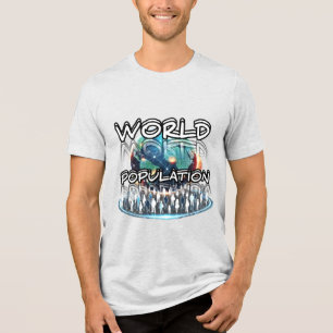 Bella+Canvas Tri-blend T-Shirt, Solid Black Trible Shirt