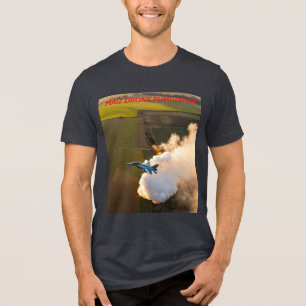 Bella+Canvas Tri-Blend T-Shirt – Sunset Aerial Cro Shirt