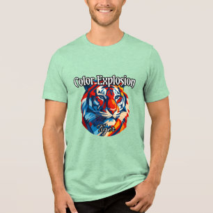 Bella+Canvas Tri-blend T-Shirt, White, Adult S Shirt