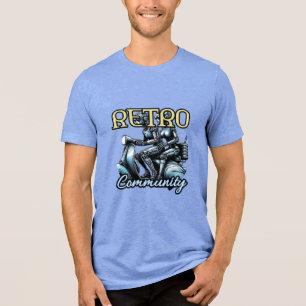 Bella+Canvas Tri-blend T-Shirt, White, Adult S Tri-Blend Shirt