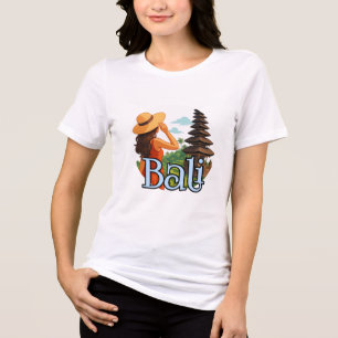 Bella+Canvas Women's Tri-blend T-Shirt, White, Adu Shirt