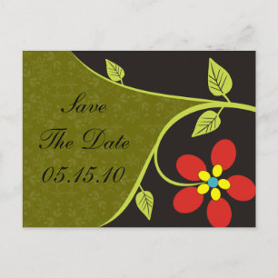 Bella Flora Save The Date Postcards