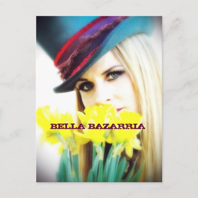 BELLA -Flowers-Postcard Postcard (Front)