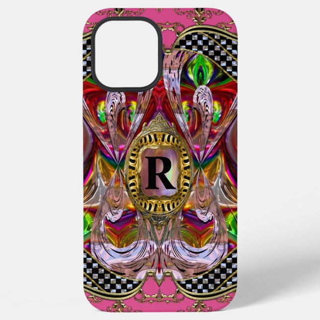 Bella FunHouse Monogram Case-Mate iPhone Case (Back)