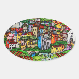 Bella Guardia Oval Sticker