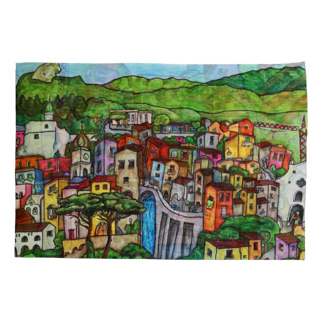 Bella Guardia Pillowcase (Back)