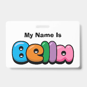 Bella ID Badge