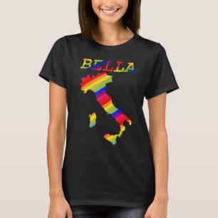 Bella Italia LGBTQ freedom for free love LGBT T-Shirt