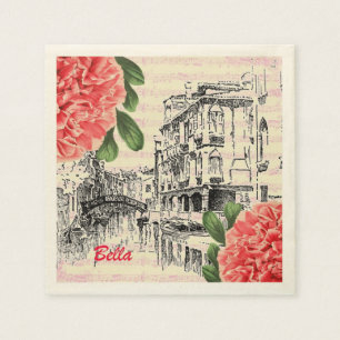 Bella Italy Paper Napkins