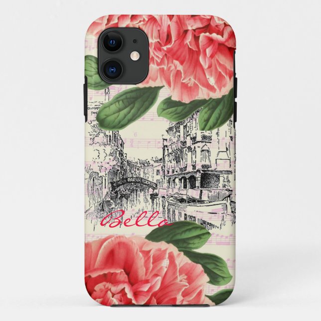 Bella Italy peony iPhone 5 Case / Cover (Back)