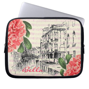 Bella Italy peony Laptop Case