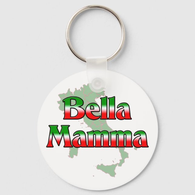 Bella Mamma Key Ring (Front)