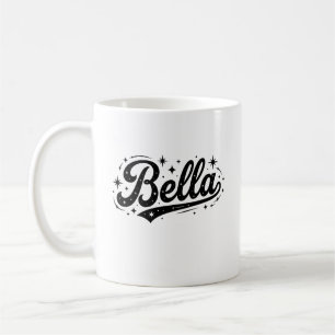 Bella name first last family coffee mug