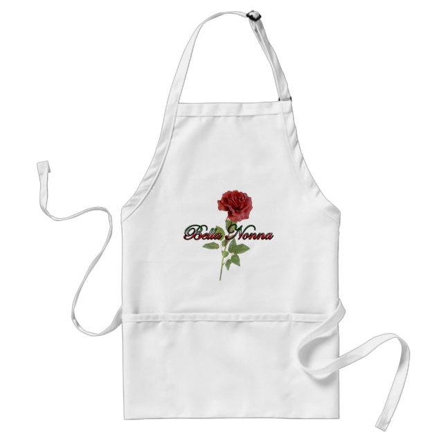 Bella Nonna (Beautiful Italian Grandmother) Standard Apron (Front)