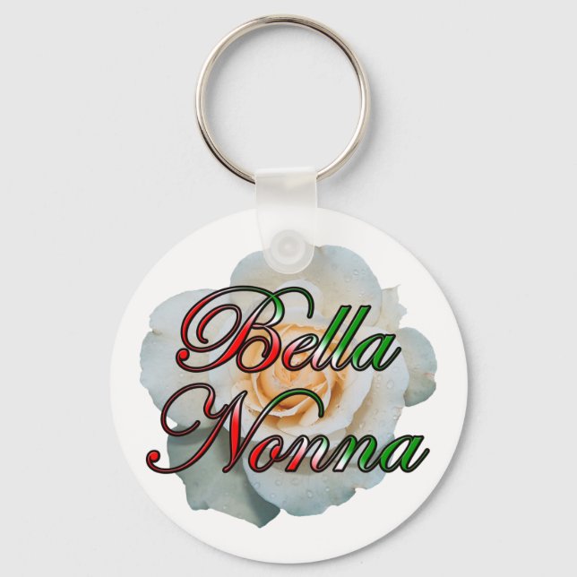Bella Nonna Key Ring (Front)