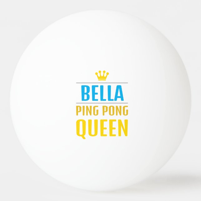 Bella Ping Pong Ball (Front)