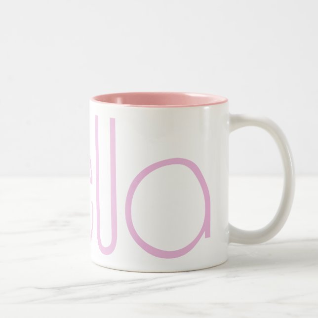 Bella pink Mug (Right)