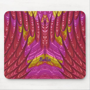 BELLA ~ Pretty 3D Pattern ~ Personalised Mouse Pad