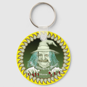 Bella Witch Face keychain 