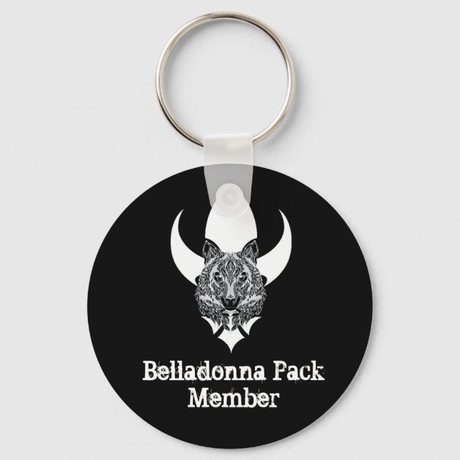 Belladonna Pack Keychain (Front)