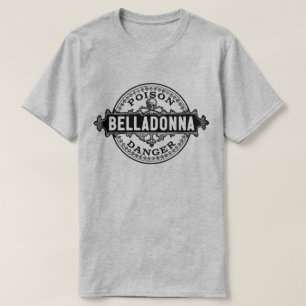 Belladonna Vintage Style Poison Label T-Shirt