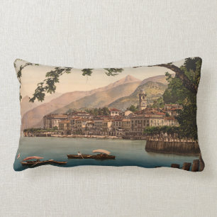Bellagio I, Lake Como, Lombardy, Italy Lumbar Cushion