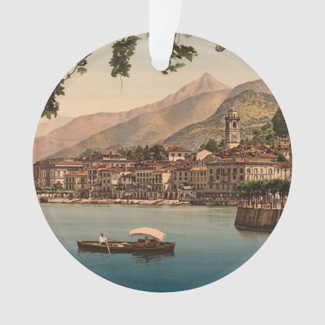 Bellagio I, Lake Como, Lombardy, Italy Ornament (Front)