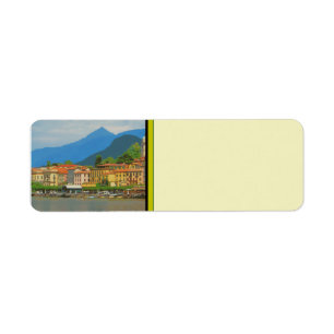 Bellagio Italy Poster Return Address Label