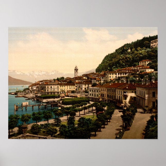Bellagio Lake Como Italy Poster (Front)