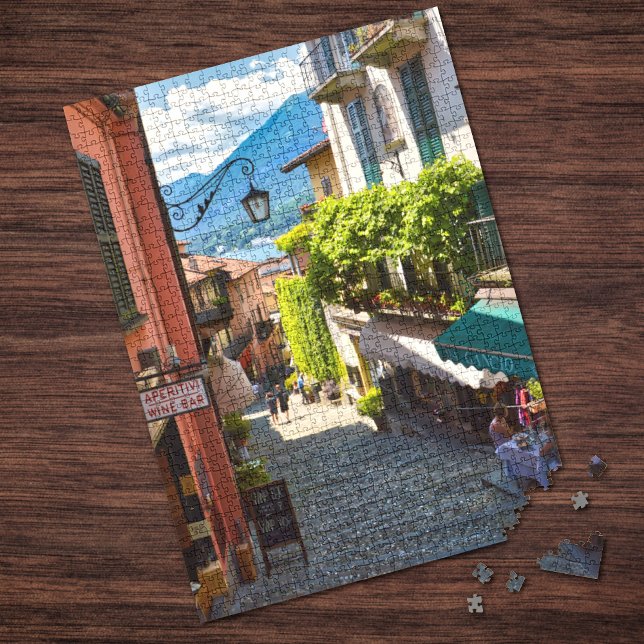 Bellagio, old town centre alley (Lake Como, Italy) Jigsaw Puzzle (Creator Uploaded)