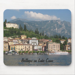 Bellagio on Lake Como Mouse Pad