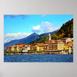 Bellagio on Lake Como Poster