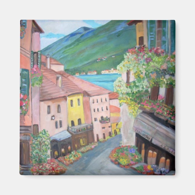 Bellagio Town Magnet (Front)