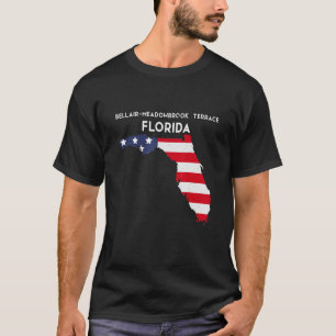 Bellair Meadowbrook Terrace Florida USA State Amer T-Shirt