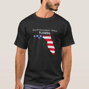 Bellair Meadowbrook Terrace Florida USA State Amer T-Shirt