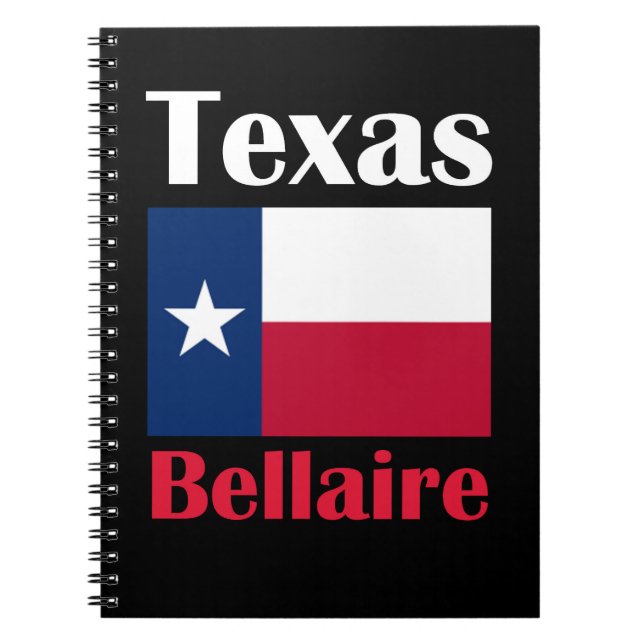 Bellaire TX Notebook (Front)