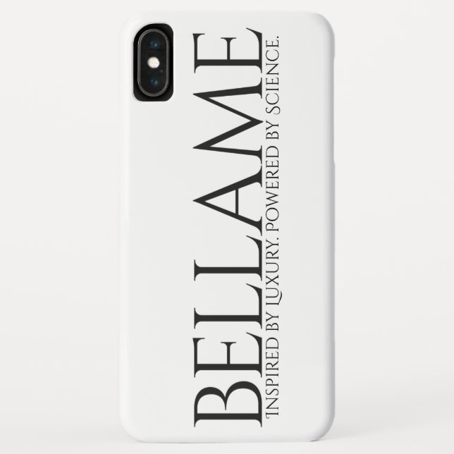 Bellame Case-Mate Barely There iPhone XS Max Case-Mate iPhone Case (Back)