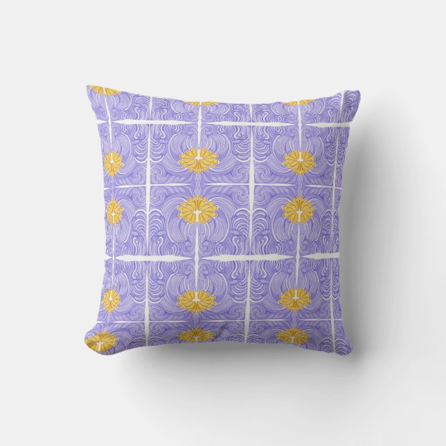 Bellasyl Blossoming Throw Pillow (Front)