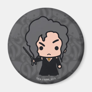 Bellatrix Cartoon Character Art Magnet
