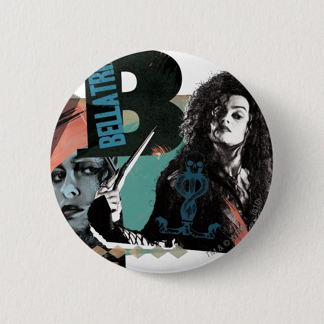Bellatrix Lestrange 6 6 Cm Round Badge (Front)
