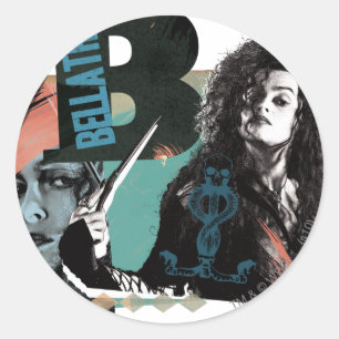 Bellatrix Lestrange 6 Classic Round Sticker