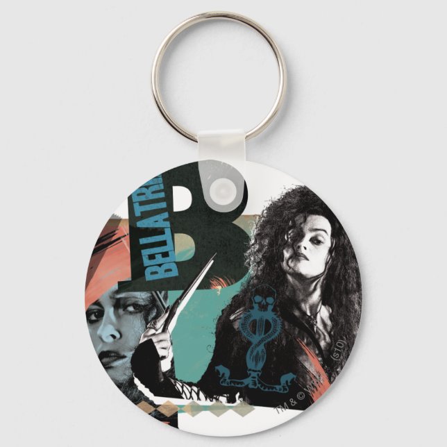 Bellatrix Lestrange 6 Key Ring (Front)