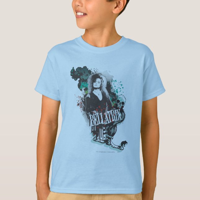 Bellatrix Lestrange Graphic Logo T-Shirt (Front)