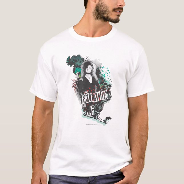 Bellatrix Lestrange Graphic Logo T-Shirt (Front)