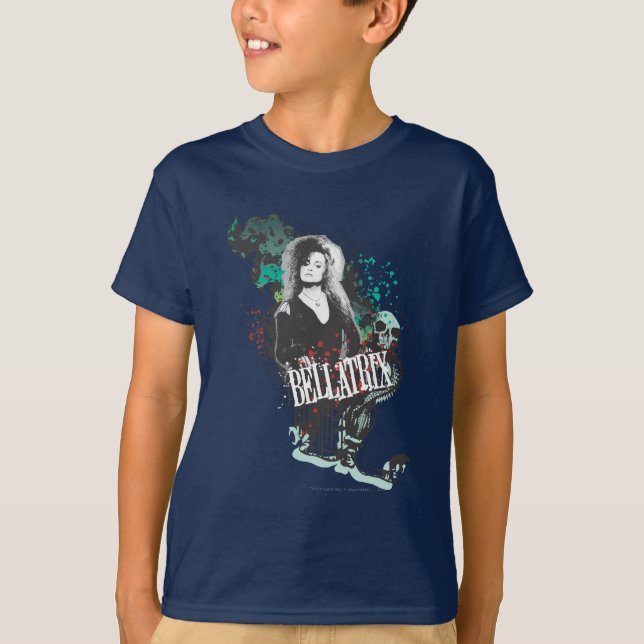 Bellatrix Lestrange Graphic Logo T-Shirt (Front)