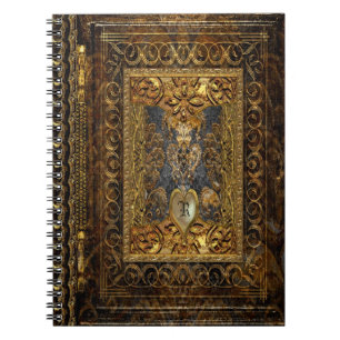 Belldore  Victorian Elegant Monogram Notebook